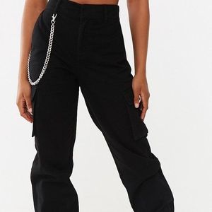 Black Cargo Pants